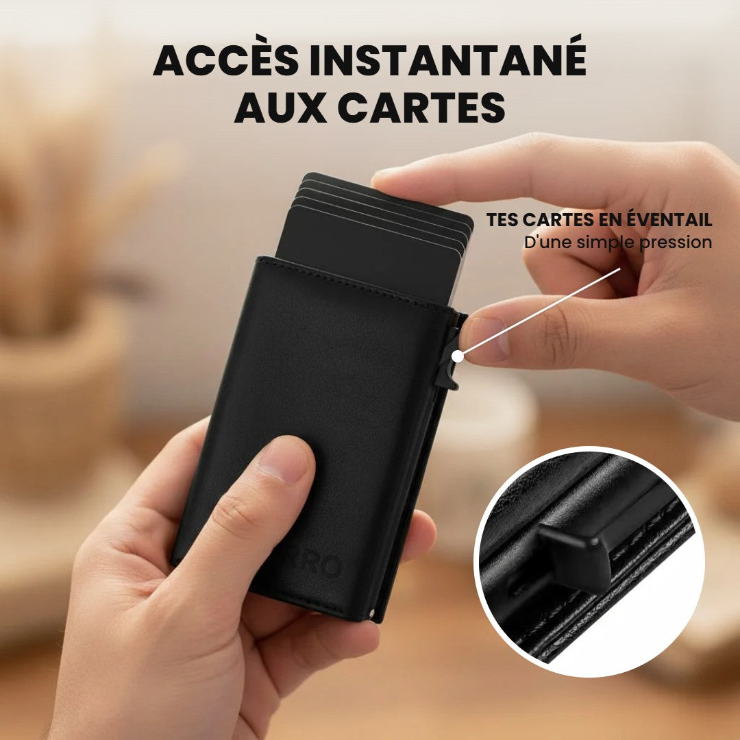 Narro - Portefeuille compact anti-RFID