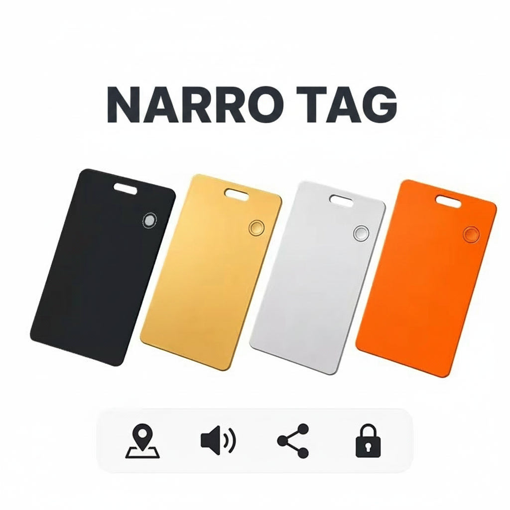 Narro Tag - Carte traceur connectée