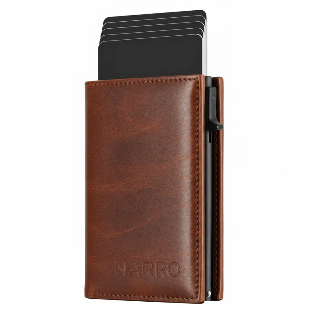 Narro - Portefeuille compact anti-RFID