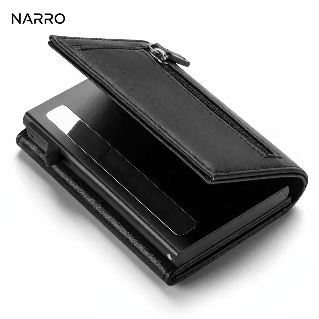 Narro - Portefeuille compact anti-RFID