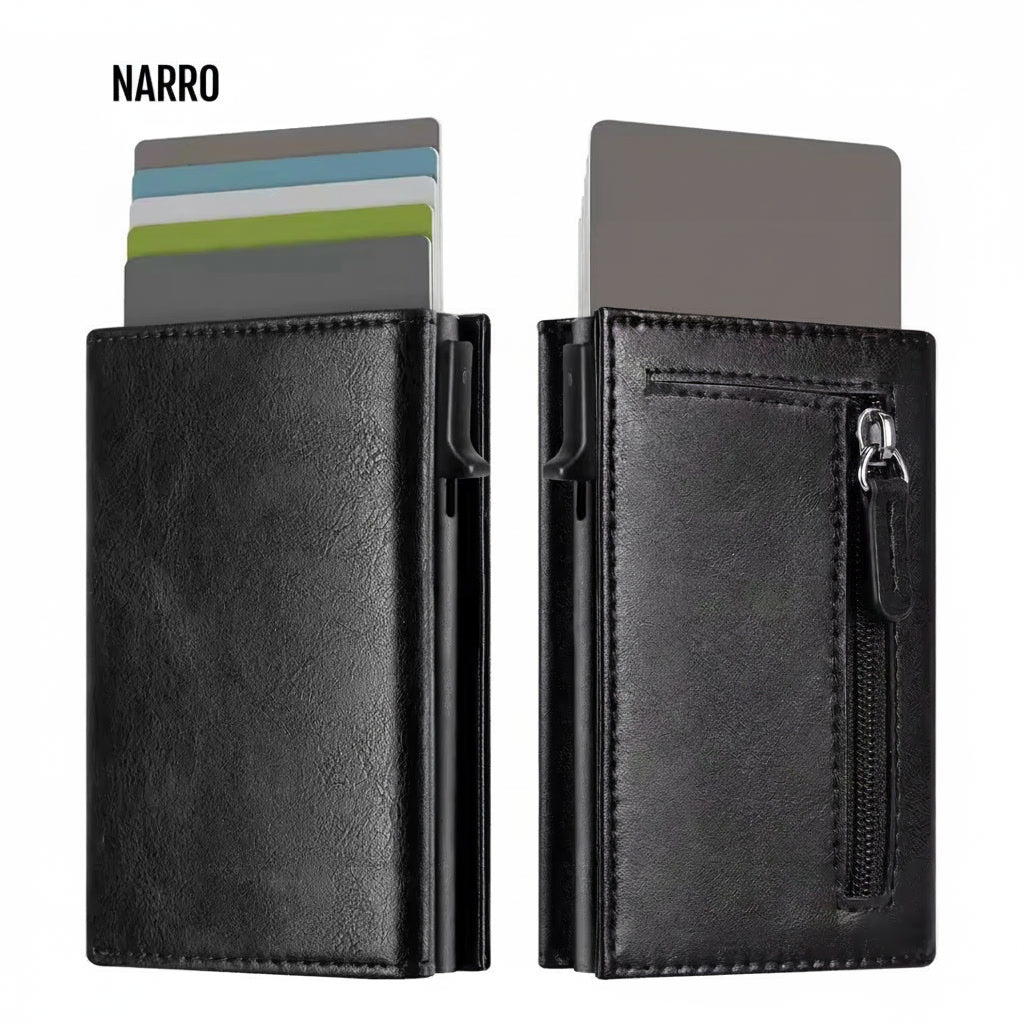 Narro - Portefeuille compact anti-RFID